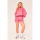 PLT SPORT Raspberry Marl Zip Up Hoodie PLT SPORT Raspberry Marl Zip Up Hoodie