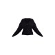 Plus Black Space Dye Chunky Knit Cardigan Plus Black Space Dye Chunky Knit Cardigan