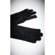 Black Plain Satin Long Gloves Black Plain Satin Long Gloves