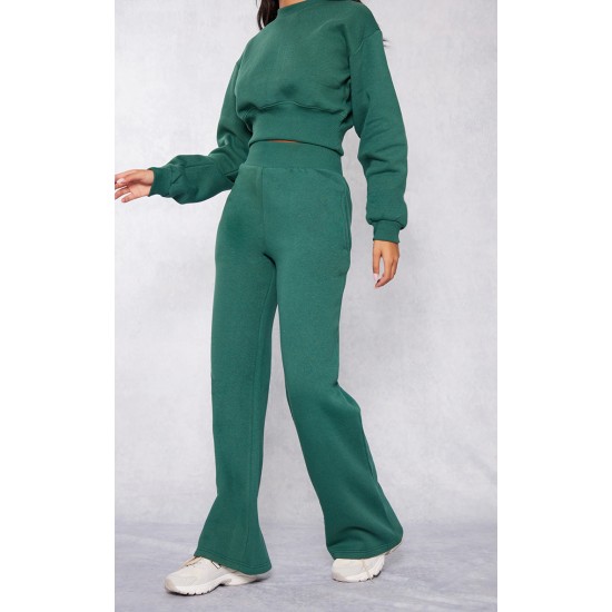 Tall Green Wide Leg Sweatpants Tall Green Wide Leg Sweatpants