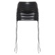 Premium Black Faux Leather Lace Front Micro Mini Skirt Premium Black Faux Leather Lace Front Micro Mini Skirt