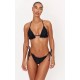 Black Frill Edge Padded Bikini Top Black Frill Edge Padded Bikini Top