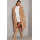 Camel Teddy Bear Borg Coat Camel Teddy Bear Borg Coat