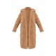 Camel Teddy Bear Borg Coat Camel Teddy Bear Borg Coat