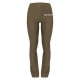 Khaki Cotton High Waist Flared Pants Khaki Cotton High Waist Flared Pants