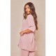 PRETTYLITTLETHING Light Pink Printed Oversized T-shirt PRETTYLITTLETHING Light Pink Printed Oversized T-shirt