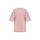 PRETTYLITTLETHING Light Pink Printed Oversized T-shirt PRETTYLITTLETHING Light Pink Printed Oversized T-shirt