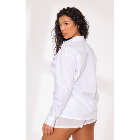 White Cotton Button Shirt White Cotton Button Shirt