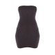 Black Jersey Bandeau Bodycon Dress Black Jersey Bandeau Bodycon Dress