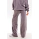 PRETTYLITTLETHING Washed Charcoal Print Oversized Wide Leg Sweatpants PRETTYLITTLETHING Washed Charcoal Print Oversized Wide Leg Sweatpants