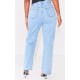 PRETTYLITTLETHING Shape Vintage V Front Waistband Straight Leg Jeans PRETTYLITTLETHING Shape Vintage V Front Waistband Straight Leg Jeans