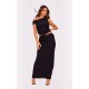 Black Soft Touch Low Rise Maxi Skirt Black Soft Touch Low Rise Maxi Skirt