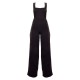 Black Woven Cut Out Bow Detail Jumpsuit Black Woven Cut Out Bow Detail Jumpsuit