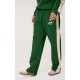 PRETTYLITTLETHING Forest Green Embroidered Contrast Straight Leg Sweatpants PRETTYLITTLETHING Forest Green Embroidered Contrast Straight Leg Sweatpants