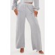 Shape Light Grey Sweat Seam Detail Wide Leg Sweatpants Shape Light Grey Sweat Seam Detail Wide Leg Sweatpants