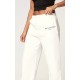 PRETTYLITTLETHING White Graphic Copyright Sweatpants PRETTYLITTLETHING White Graphic Copyright Sweatpants