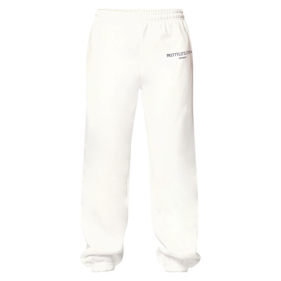 PRETTYLITTLETHING White Graphic Copyright Sweatpants PRETTYLITTLETHING White Graphic Copyright Sweatpants