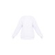 White Oversized Fitting Sweatshirt White Oversized Fitting Sweatshirt