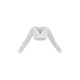 White Satin Bardot Twist Front Crop Blouse White Satin Bardot Twist Front Crop Blouse