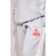 Grey Marl Cherry Print Oversized Wide Leg Sweatpants Grey Marl Cherry Print Oversized Wide Leg Sweatpants