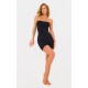 Black Bandeau Removable Strap Shapewear Bodysuit Black Bandeau Removable Strap Shapewear Bodysuit