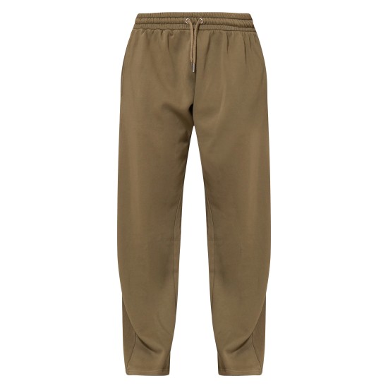 Olive Washed Rib Panel Wide Leg Sweatpants Olive Washed Rib Panel Wide Leg Sweatpants