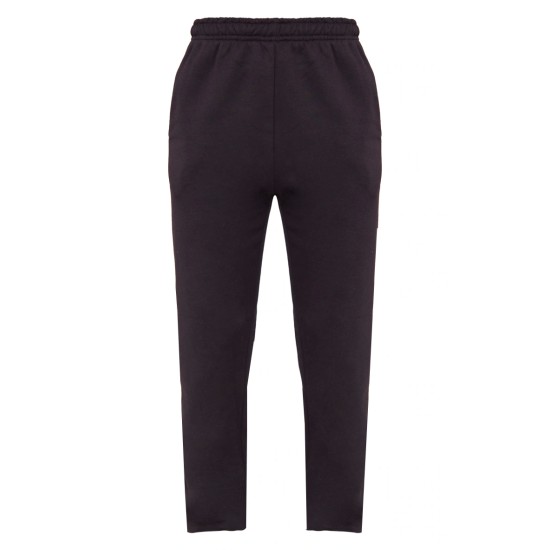 Black Sweat Cuffed High Waist Sweatpants Black Sweat Cuffed High Waist Sweatpants