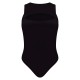 Black Slinky Cut Out Front Bodysuit Black Slinky Cut Out Front Bodysuit