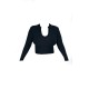 Plus Black Soft Touch V Neck Long Sleeve Top Plus Black Soft Touch V Neck Long Sleeve Top