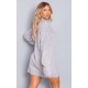 Stone Knitted Slouchy Sweater Dress Stone Knitted Slouchy Sweater Dress
