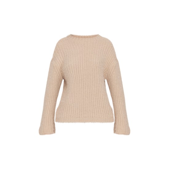 Taupe Eyelash Knit Super Oversized Sweater Taupe Eyelash Knit Super Oversized Sweater