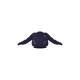 PRETTYLITTLETHING Navy Embroidered Contrast Piping Sweatshirt PRETTYLITTLETHING Navy Embroidered Contrast Piping Sweatshirt