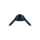 Black Quilted Detail Super Cropped Faux Leather Jacket Black Quilted Detail Super Cropped Faux Leather Jacket