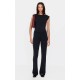 Black Premium Soft Touch Skinny Flare Pants Black Premium Soft Touch Skinny Flare Pants