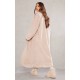 Beige Premium Soft Faux Fur Tailored Maxi Coat Beige Premium Soft Faux Fur Tailored Maxi Coat