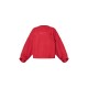 PRETTYLITTLETHING Red Boxy Embroidered Sweatshirt PRETTYLITTLETHING Red Boxy Embroidered Sweatshirt