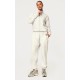 Ash Grey Seam Detail Zip Track Top Ash Grey Seam Detail Zip Track Top