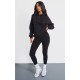 Petite Black Ultimate Basic Oversized Hoodie Petite Black Ultimate Basic Oversized Hoodie