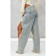 Vintage Wash Extreme Ripped Boyfriend Jean Vintage Wash Extreme Ripped Boyfriend Jean