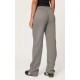 PRETTYLITTLETHING Charcoal Grey Logo Badge Straight Leg Sweatpants PRETTYLITTLETHING Charcoal Grey Logo Badge Straight Leg Sweatpants
