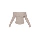 Mocha Luxe Knit Fold Over Top Mocha Luxe Knit Fold Over Top
