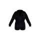Black Sequin Shirt Romper Black Sequin Shirt Romper