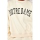 Tall Cream Notre Dame Oversized Sweatshirt Tall Cream Notre Dame Oversized Sweatshirt