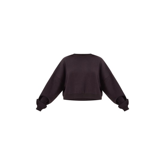 Black Oversized Boxy Sweatshirt Black Oversized Boxy Sweatshirt