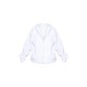 White Oversized Zip Up Plain Front Hoodie White Oversized Zip Up Plain Front Hoodie