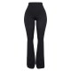 Shape Black Ribbed Flared Pants Shape Black Ribbed Flared Pants