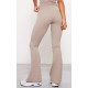 Deep Taupe Sculpt High Waist Flare Yoga Pants Deep Taupe Sculpt High Waist Flare Yoga Pants
