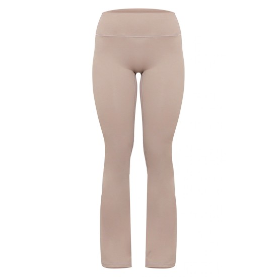 Deep Taupe Sculpt High Waist Flare Yoga Pants Deep Taupe Sculpt High Waist Flare Yoga Pants