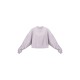 Grey Marl Oversized Boxy Sweatshirt Grey Marl Oversized Boxy Sweatshirt