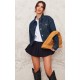 Raw Indigo Wash Oversized Fit Denim Jacket Raw Indigo Wash Oversized Fit Denim Jacket